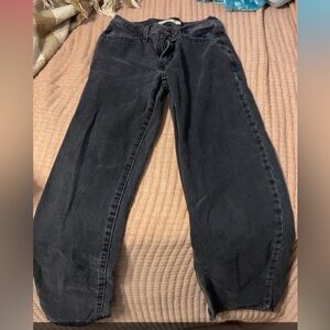 Levi's Women's Straight Leg Jeans - Dark Gray